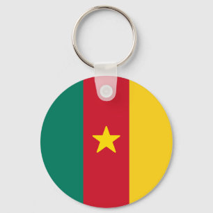 Flag of Cameroon Key Ring