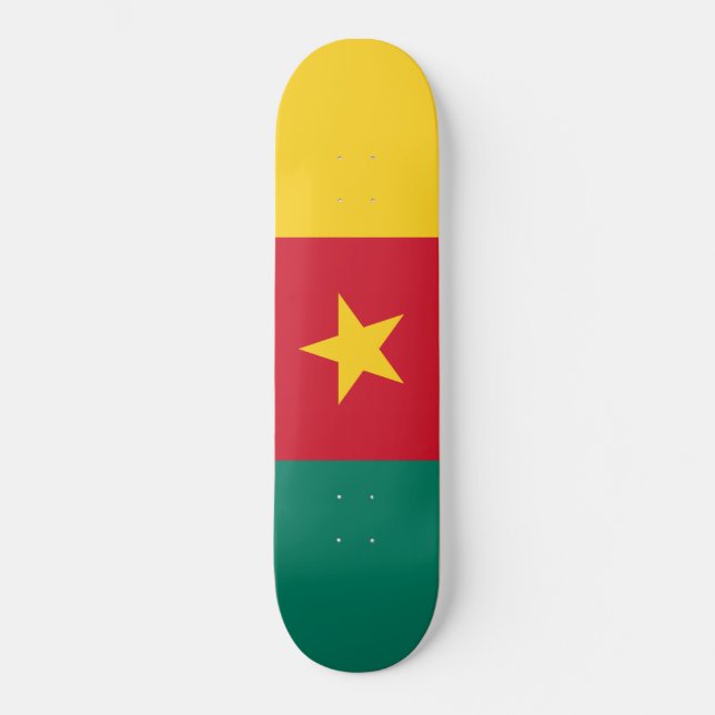 Flag of Cameroon Skateboard (Front)