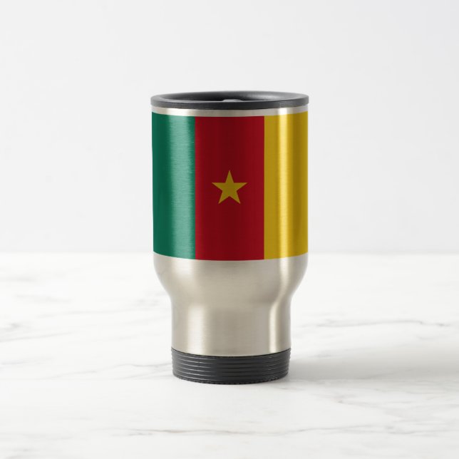 Flag of Cameroon Travel Mug (Center)