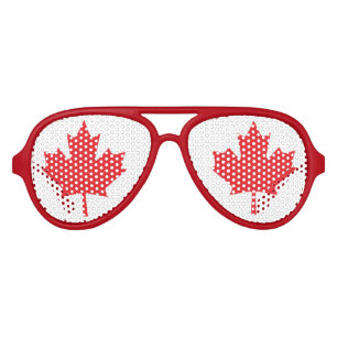 Flag of Canada Aviator Sunglasses