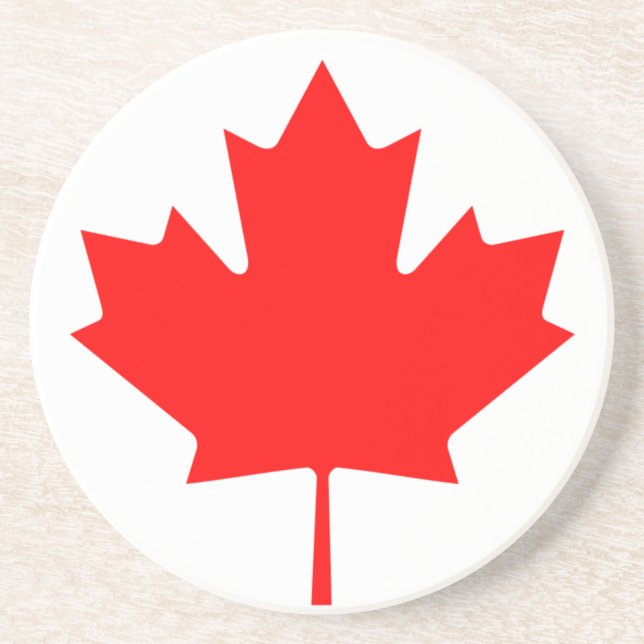 Flag of Canada Coaster (Front)
