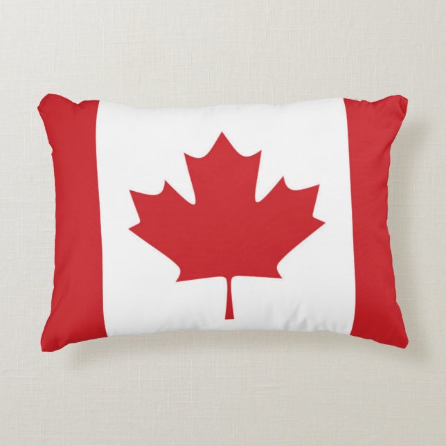 Flag of Canada Decorative Cushion (Front)