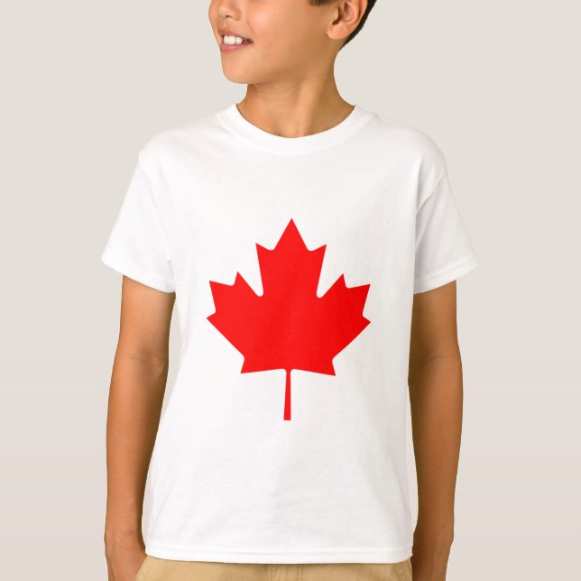 Flag of Canada - Drapeau du Canada T-Shirt (Front)
