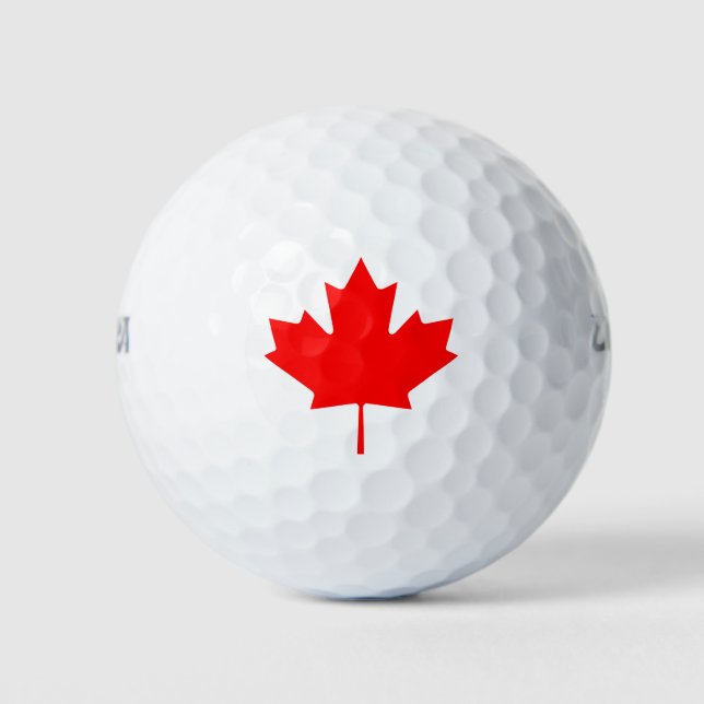Flag of Canada Golf Balls (Front)