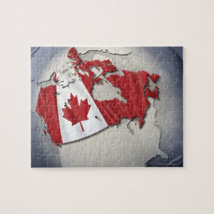 Flag of Canada Jigsaw Puzzle