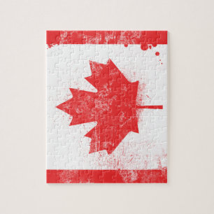 Flag of Canada Jigsaw Puzzle