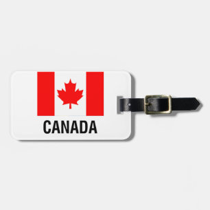 FLAG of CANADA Luggage Tag