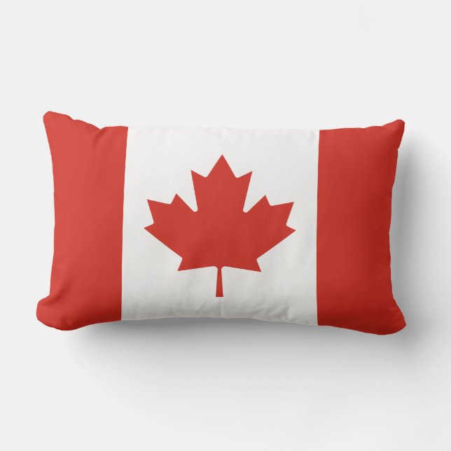 Flag of Canada Lumbar Cushion (Front)