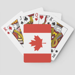 Flag of Canada Playing Cards