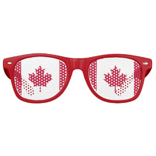 Flag of Canada Retro Sunglasses