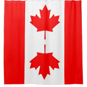 Flag of Canada Shower Curtain