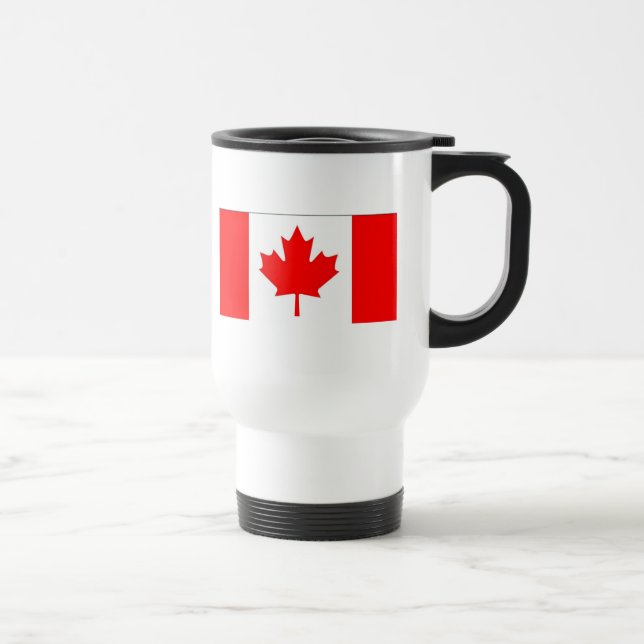Flag of Canada Travel Mug (Right)