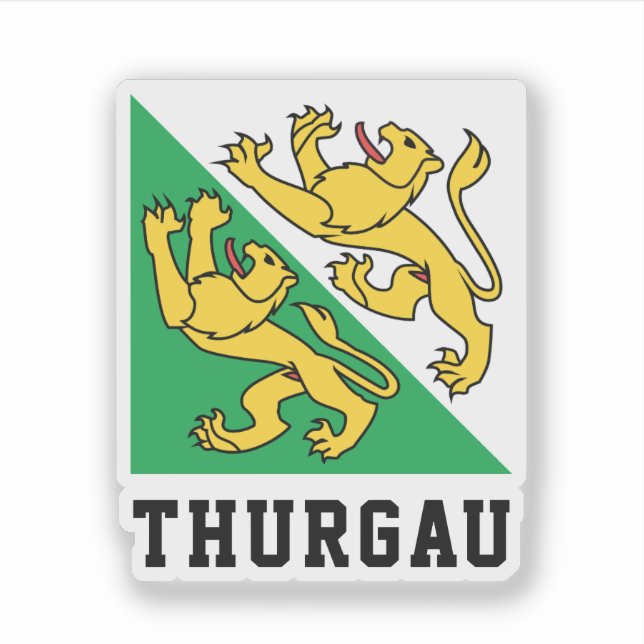 Flag of Canton Thurgau, Switzerland (Front)