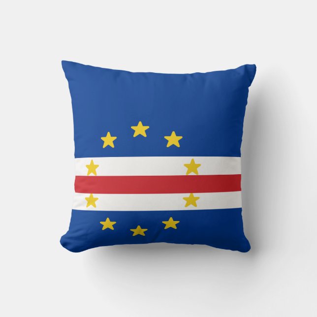 Flag of Cape Verde Cushion (Front)