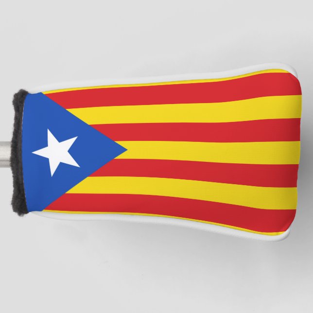 Flag of Catalonia Golf Head Cover (Front)