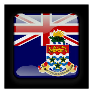 Flag of Cayman Islands Poster