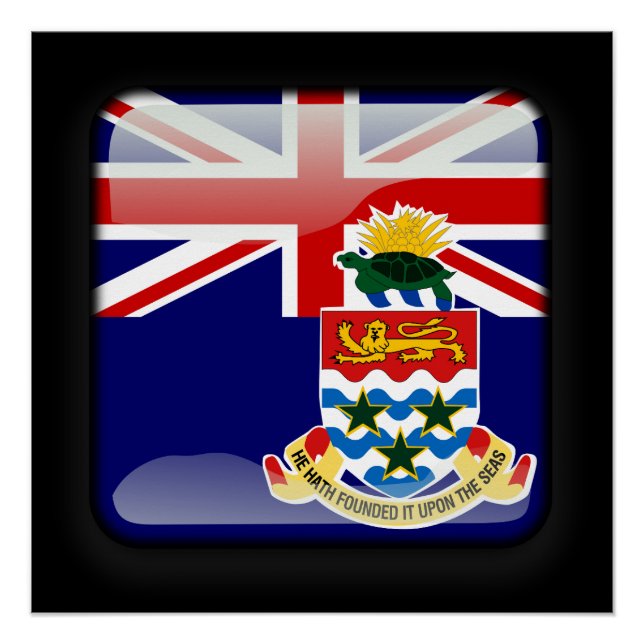 Flag of Cayman Islands Poster (Front)