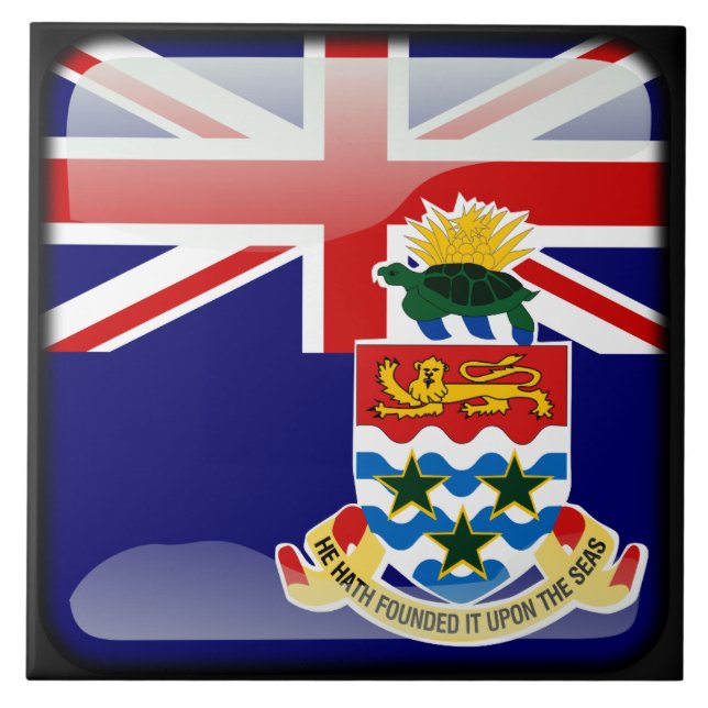 Flag of Cayman Islands Tile (Front)
