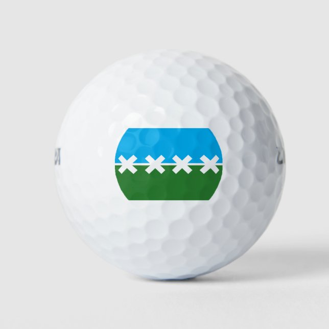 Flag of Cedar Park, Texas Golf Balls (Front)