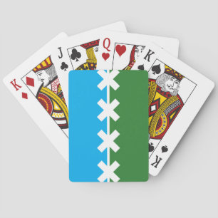 Flag of Cedar Park, Texas Playing Cards