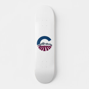 Flag of Chandler, Arizona Skateboard