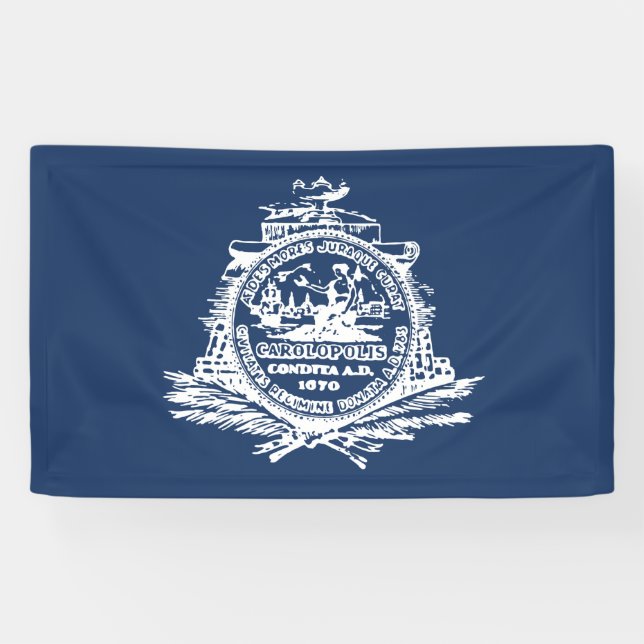 Flag of Charleston (South Carolina) Banner (Horizontal)