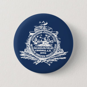Flag of Charleston, South Carolina Button