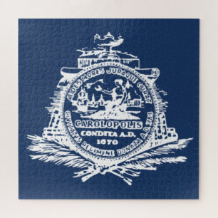 Flag of Charleston (South Carolina) Jigsaw Puzzle