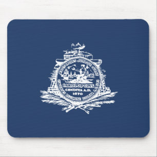 Flag of Charleston (South Carolina) Mouse Pad