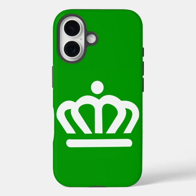 Flag of Charlotte, North Carolina  Case-Mate iPhon iPhone Case (Back)