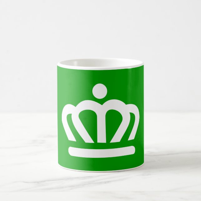 Flag of Charlotte, North Carolina Coffee Mug (Center)