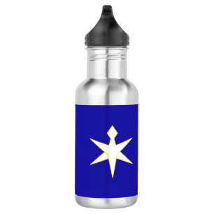 Flag of Chiba Prefecture, Japan 532 Ml Water Bottle