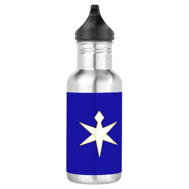 Flag of Chiba Prefecture, Japan 532 Ml Water Bottle (Right)