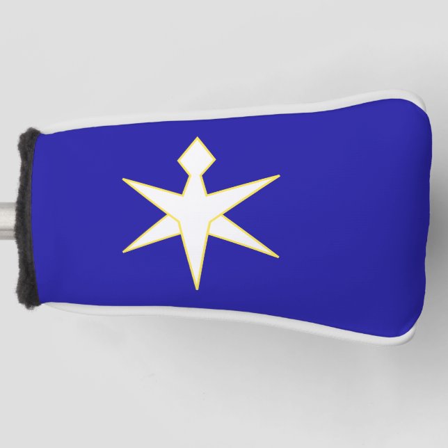 Flag of Chiba Prefecture, Japan Golf Head Cover (Front)