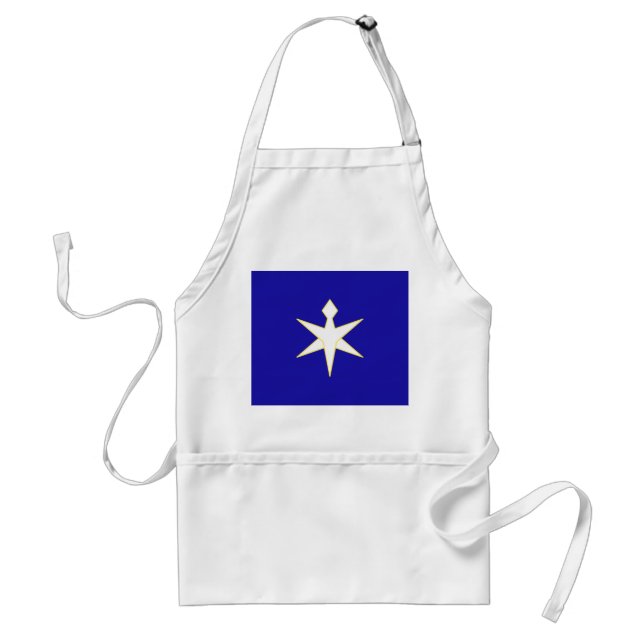 Flag of Chiba Prefecture, Japan Standard Apron (Front)