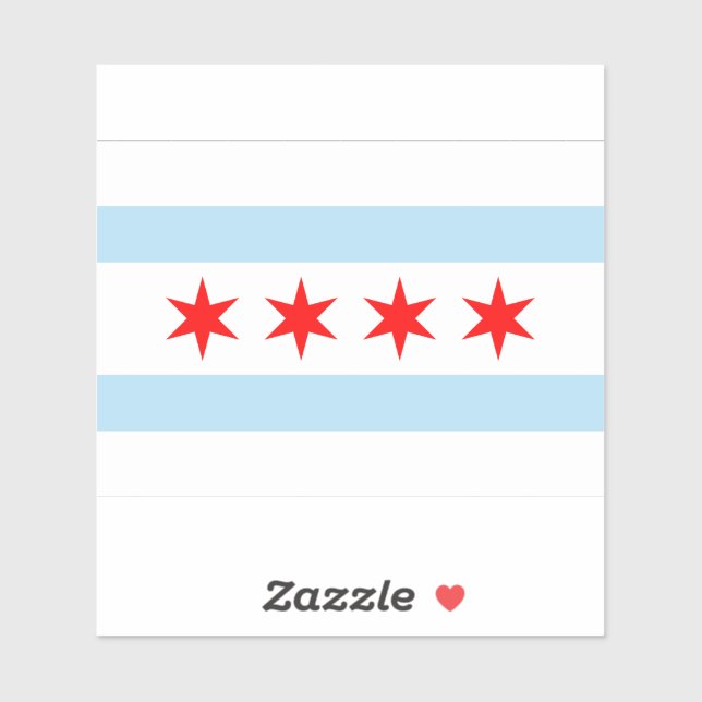Flag of Chicago (Sheet)
