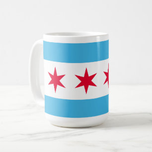 Flag of Chicago Coffee Mug