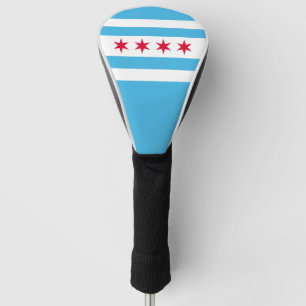 Flag of Chicago Golf Head Cover