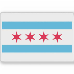 Flag of Chicago, Illinois