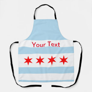 Flag of Chicago, Illinois  Apron