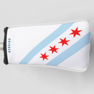Flag of Chicago, Illinois Golf Head Cover