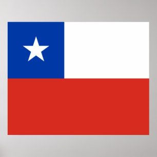 Flag of Chile Poster