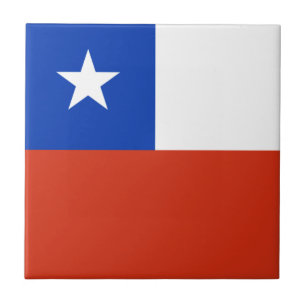 Flag of Chile Tile