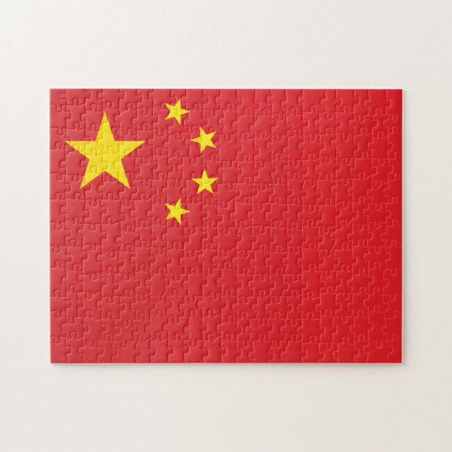 Flag of China Jigsaw Puzzle (Horizontal)