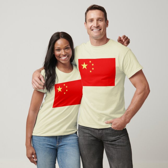 Flag of China T Shirt (Unisex)