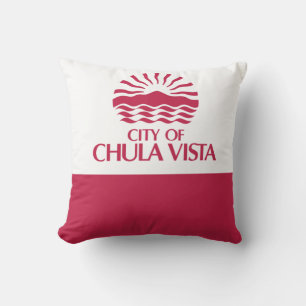 Flag of Chula Vista, California Cushion