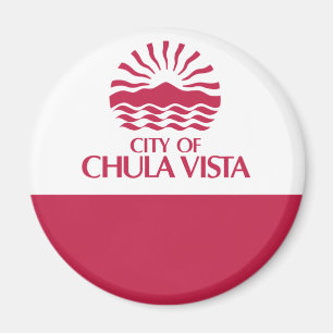 Flag of Chula Vista, California Magnet