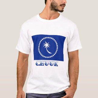 Flag of Chuuk, with name T-Shirt