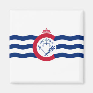 Flag of Cincinnati (Ohio) Magnet