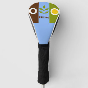 Flag of city of Fresno Golf Head Cover